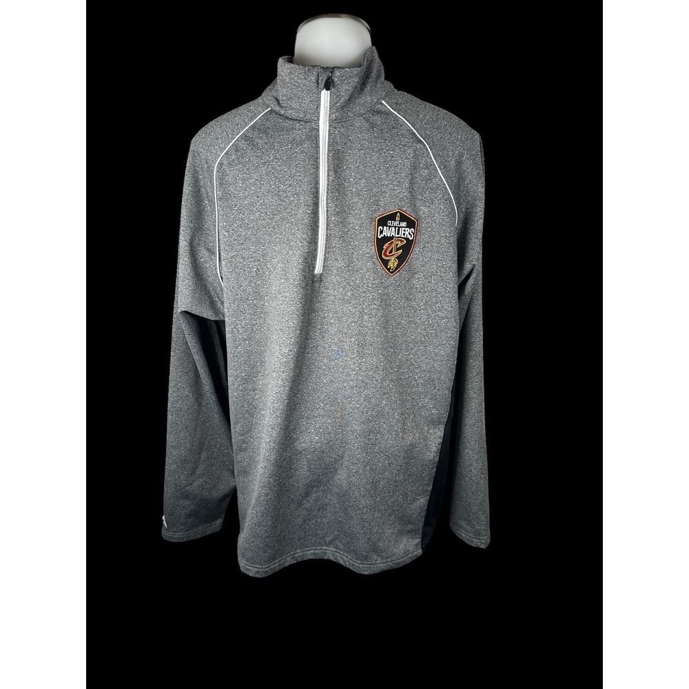 Men's Antigua Cleveland Cavaliers Quarter Zip Pullover Jacket Top Size Large